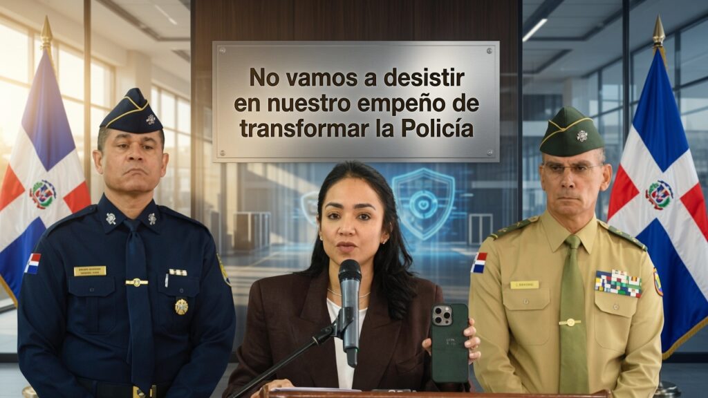 Faride Raful reafirma compromiso de transformar la Policía