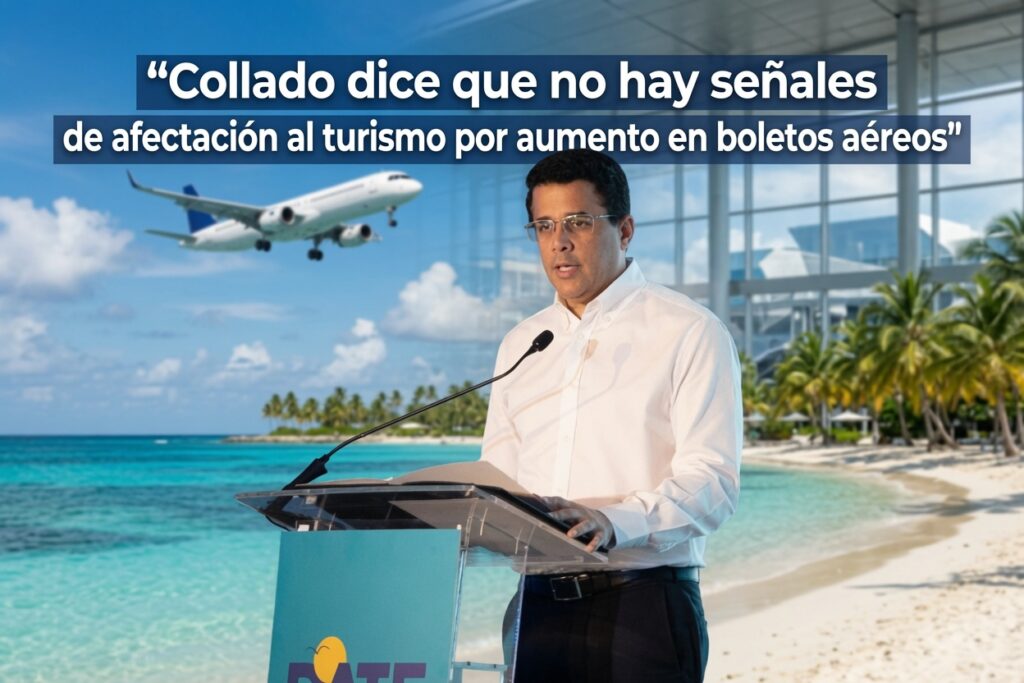 David Collado asegura estabilidad del turismo pese a aumento en boletos