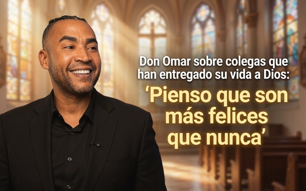 Don Omar afirma que artistas convertidos a Dios viven con mayor felicidad