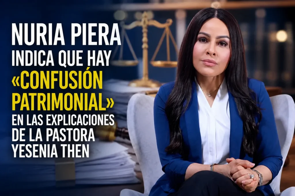 Nuria cuestiona explicaciones de Yesenia Then por presunta confusión patrimonial