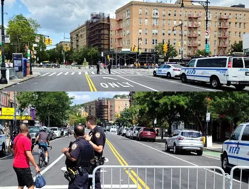 Despliegan 700 policías en Alto Manhattan por alerta Dominican Dyckman