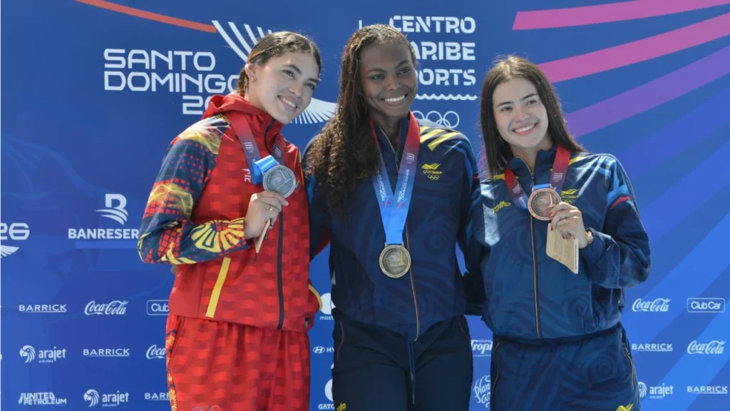 Collin Castro se corona campeona de los 1,000 metros femeninos de patinaje en Santo Domingo 2026