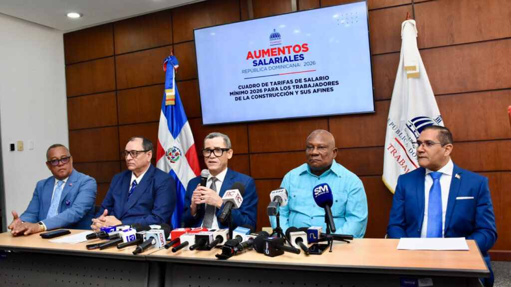Trabajadores de la construcción recibirán alza salarial de 20%