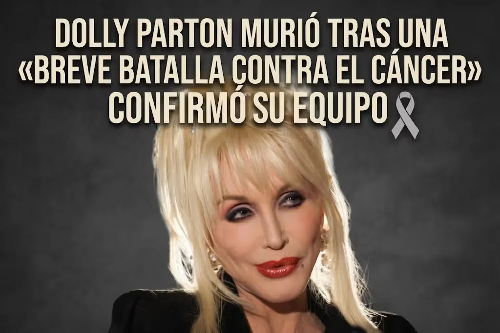 Leyenda del country Dolly Parton muere tras lucha contra cáncer