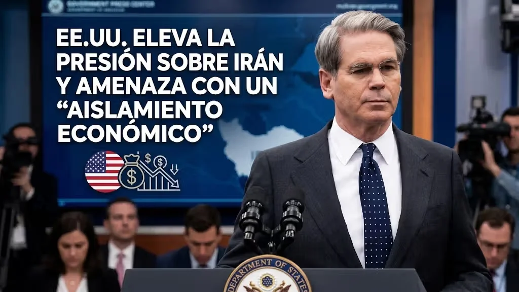 EE.UU. advierte aislamiento económico contra Irán