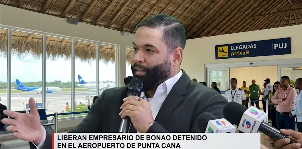 Empresario de Bonao queda libre tras arresto en aeropuerto de Punta Cana.