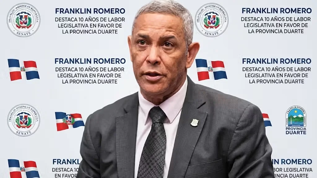 Franklin Romero cumple 10 años de servicio legislativo en Duarte
