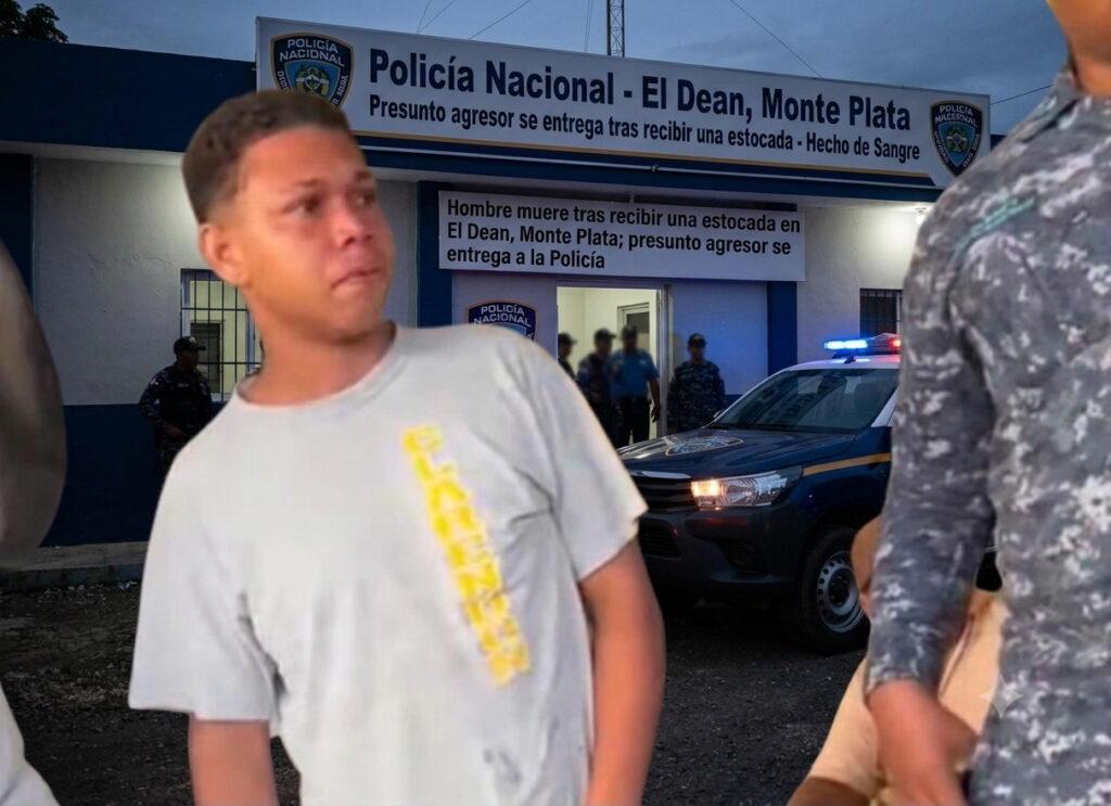Presunto agresor se entrega tras muerte por estocada en El Dean, Monte Plata.