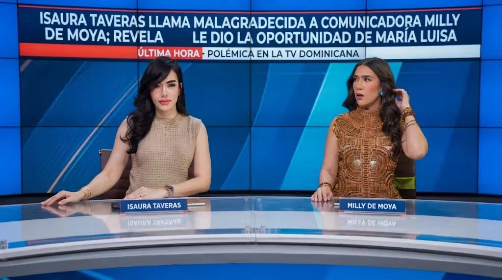 Isaura Taveras llama malagradecida a Milly De Moya