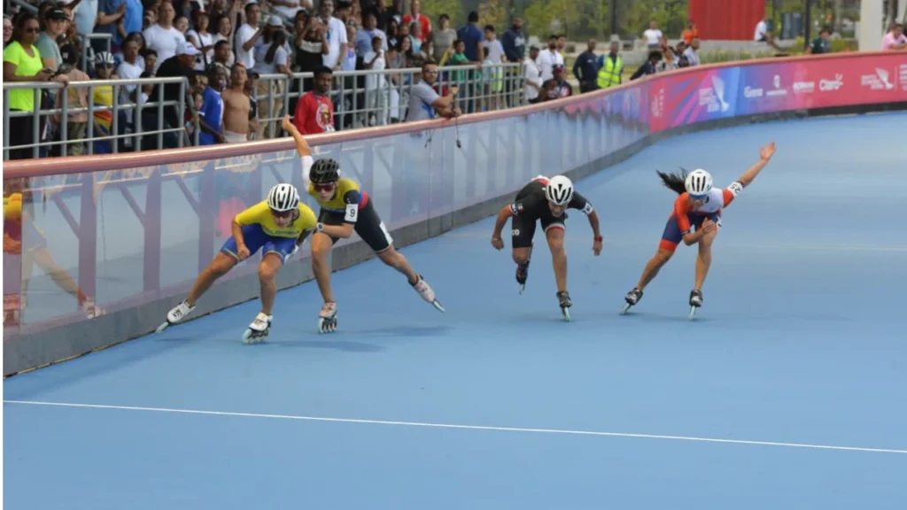 Jhon Toscon conquista el oro en los 1,000 metros masculinos y amplía el dominio de Colombia en el patinaje