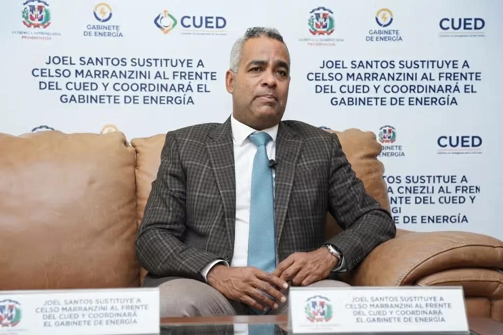 Joel Santos sustituye a Celso Marranzini en CUED y liderará Gabinete energético