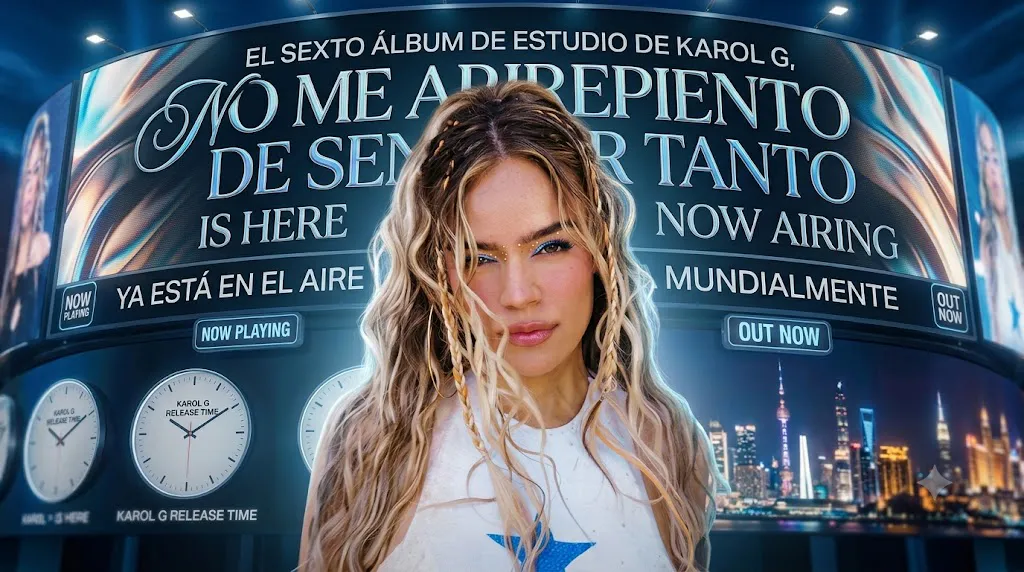 “No Me Arrepiento de Sentir Tanto”: el nuevo álbum de Karol G