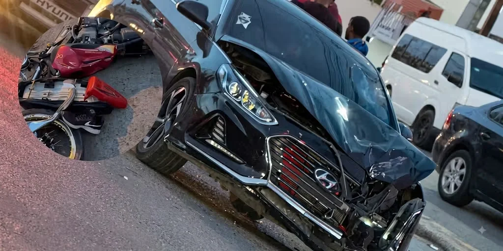 Motorista muere en accidente en avenida Jacagua, Santiago