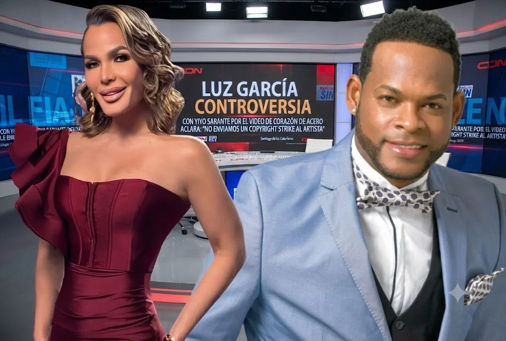 Luz García niega haber enviado Copyright Strike a Yiyo Sarante por video “Corazón de Acero”
