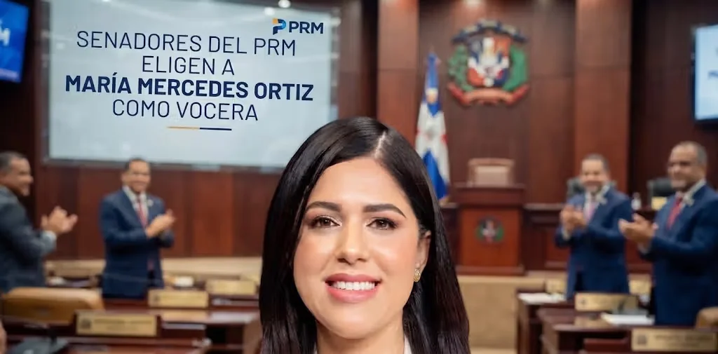 Senadores del PRM eligen a María Mercedes Ortiz como vocera