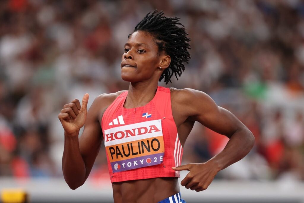 Marileidy Paulino: “Me siento orgullosa de representar a la República Dominicana” tras conquistar oro en el relevo mixto 4×400
