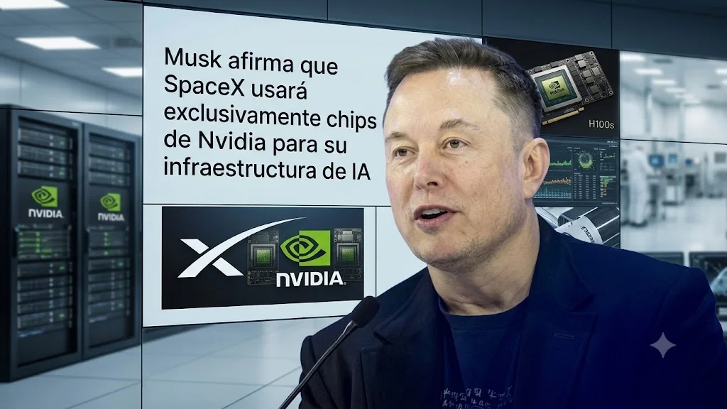 Musk confirma exclusividad de Nvidia en infraestructura de IA