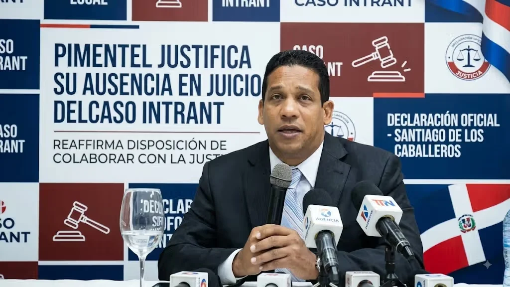 Pimentel ausente en juicio del Intrant, asegura apoyo a justicia