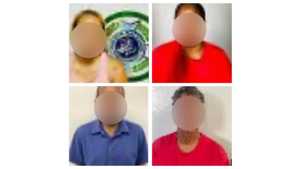 Policía Cibernética apresa a cuatro personas vinculadas a estafas y transferencias ilícitas por más de RD$45,000 y US$16,000