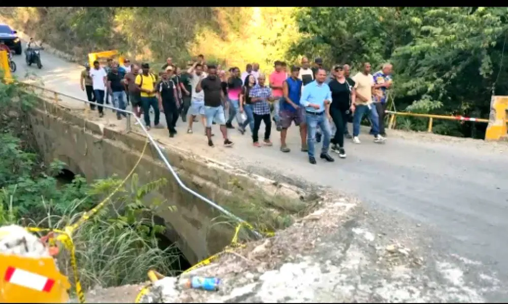Comunitarios de Jánico reclaman reparación de puentes deteriorados