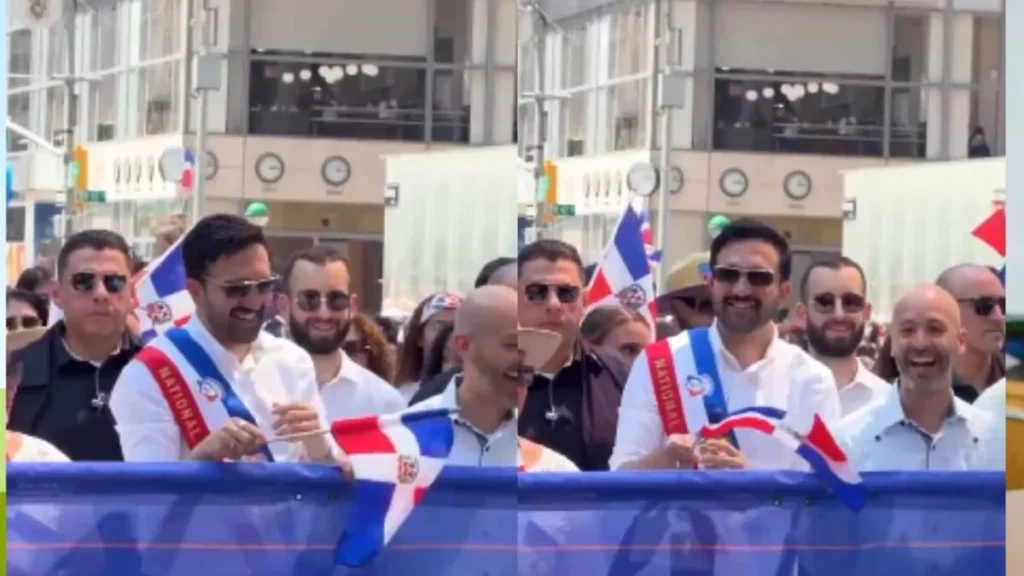 Alcalde de Nueva York participa en festejo dominicano en Manhattan