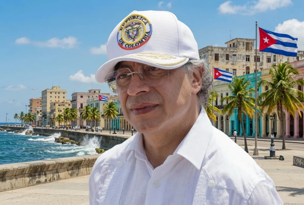 Visita de Petro a Cuba termina con llamado a enfrentar problemas comunes