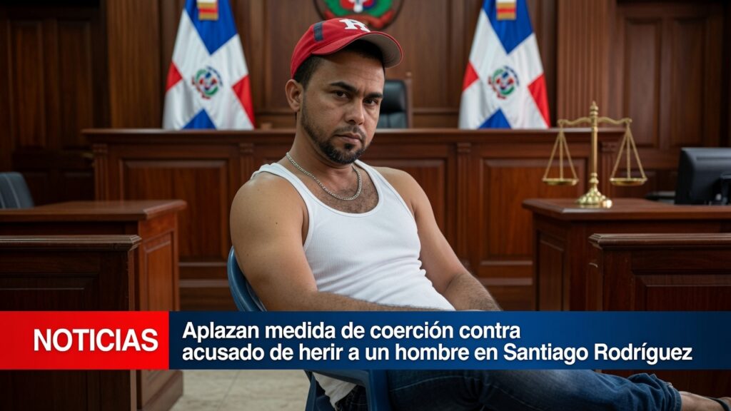 Tribunal pospone coerción contra acusado de agresión en Santiago Rodríguez