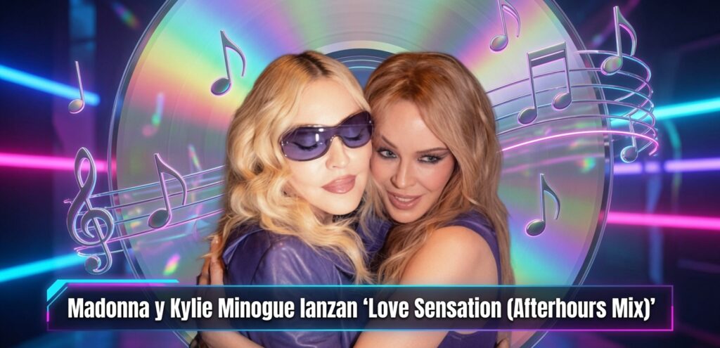 Madonna y Kylie Minogue estrenan Love Sensation (Afterhours Mix)