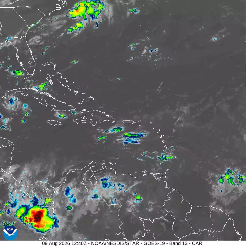 Indomet alerta aguaceros en la tarde por llegada de onda tropical