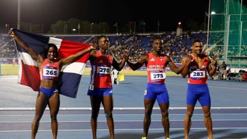 Relevo mixto dominicano de 4×100 metros es descalificado y pierde la medalla de oro en Santo Domingo 2026