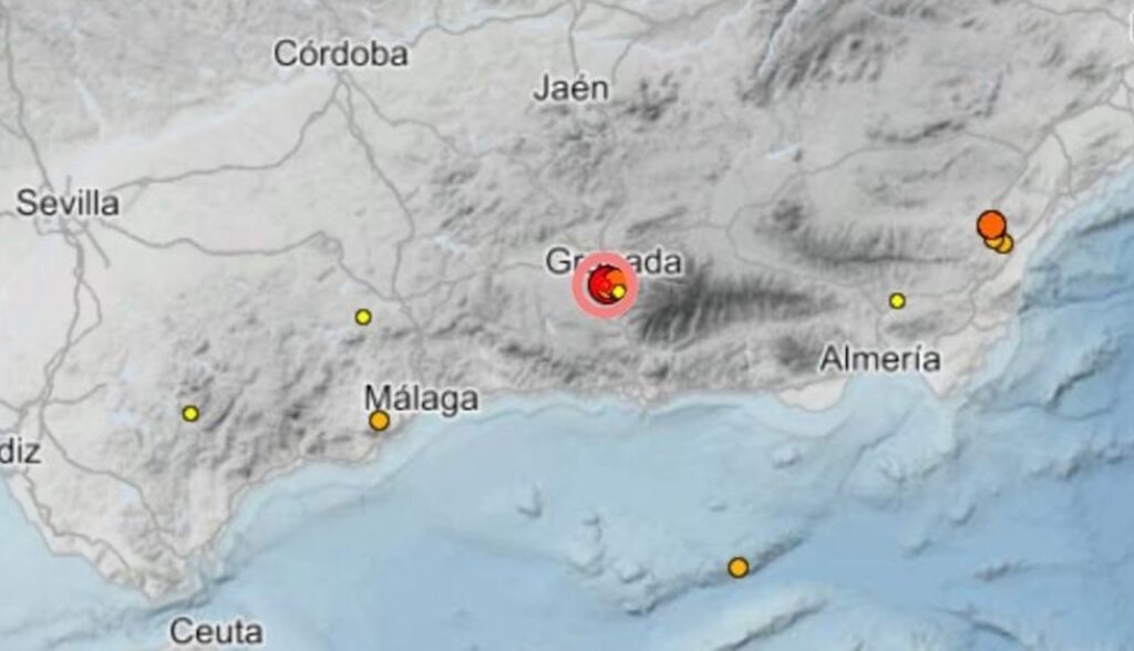 Terremoto de magnitud 5 sacude Alhendín (Granada) y provoca daños materiales y más de 80 llamadas al 112