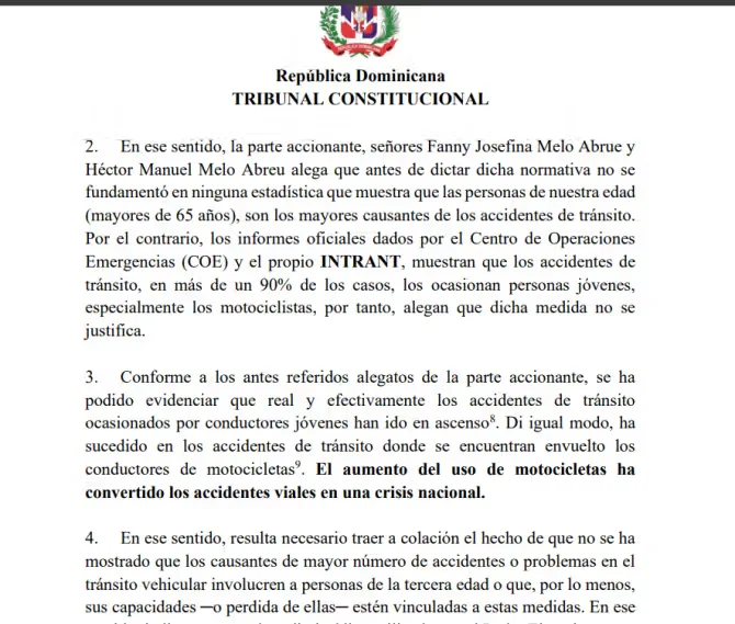 Tribunal Constitucional elimina renovación discriminatoria de licencias para mayores de 75 años.